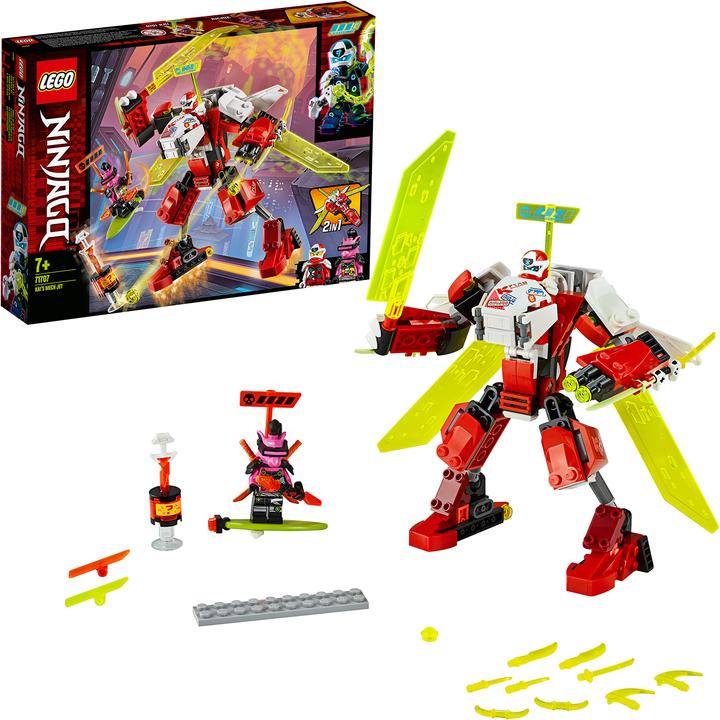 Produktbild LEGO Kais Mech Jet (71707, LEGO Ninjago)