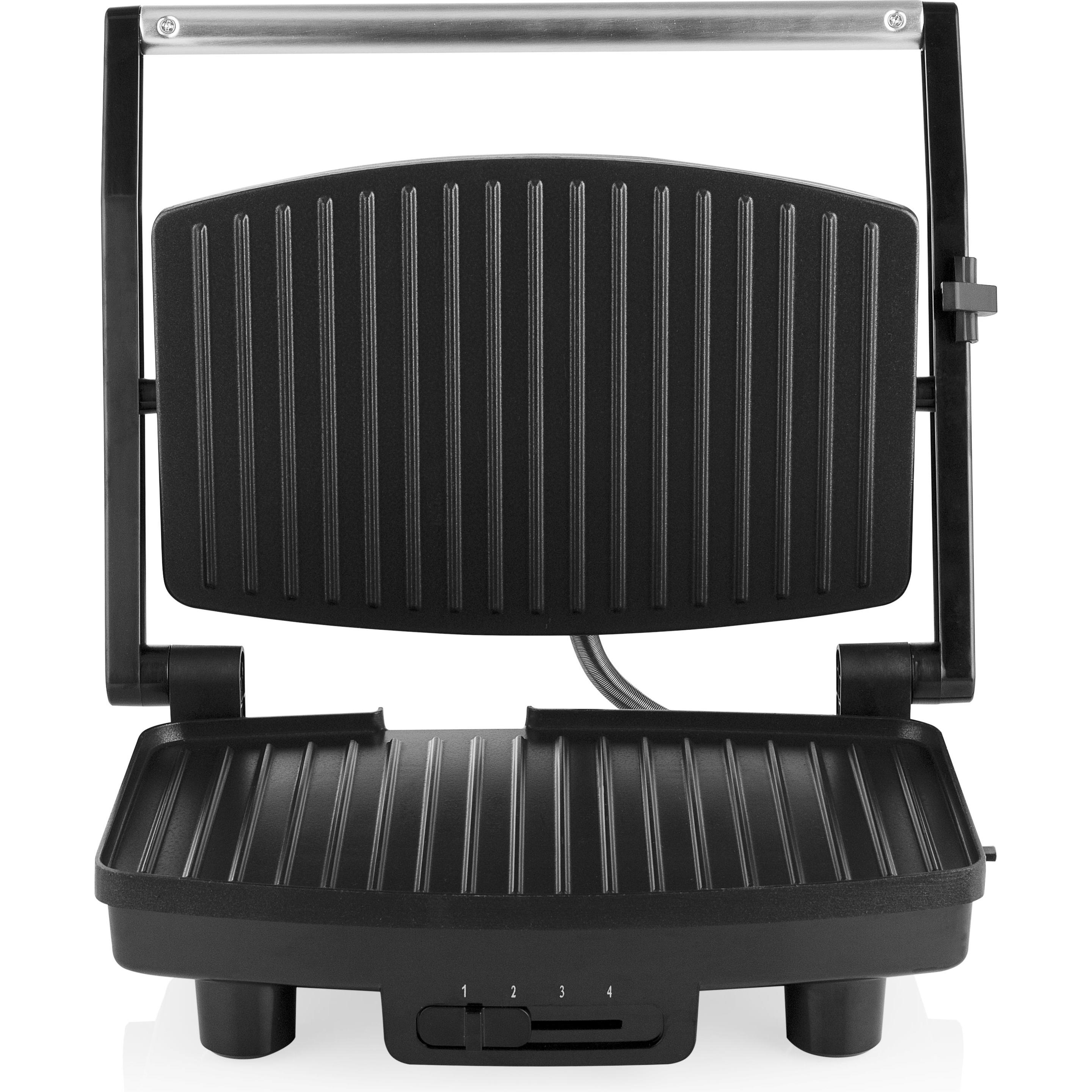 Thumbnail - Tristar Kontaktgrill, Tischgrill, Schwarz, Silber