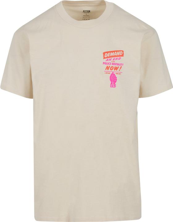 Actual product image Obey End Police Brutality T-Shirt - 121953 (L)