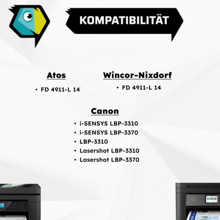 Produktbild Inkadoo Toner kompatibel zu Canon 1975B002 / 715 Toner, schwarz Schwarz (BK)