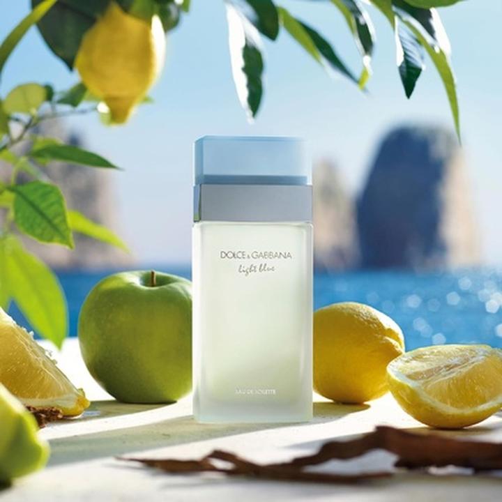 Actual product image Dolce & Gabbana light blue (Eau de toilette, 25 ml)