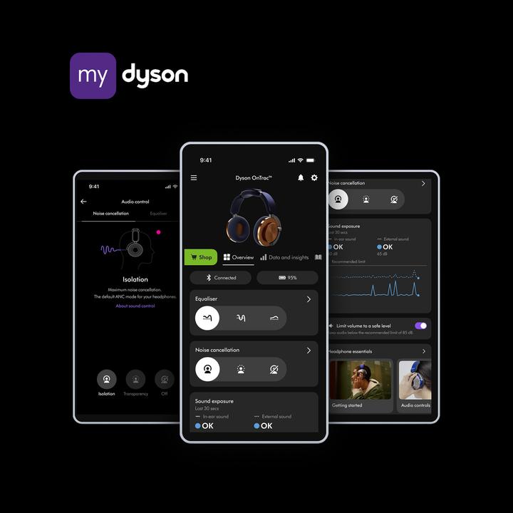 Immagine prodotto Dyson OnTrac (ANC, 55 h, Cablato, Senza fili)