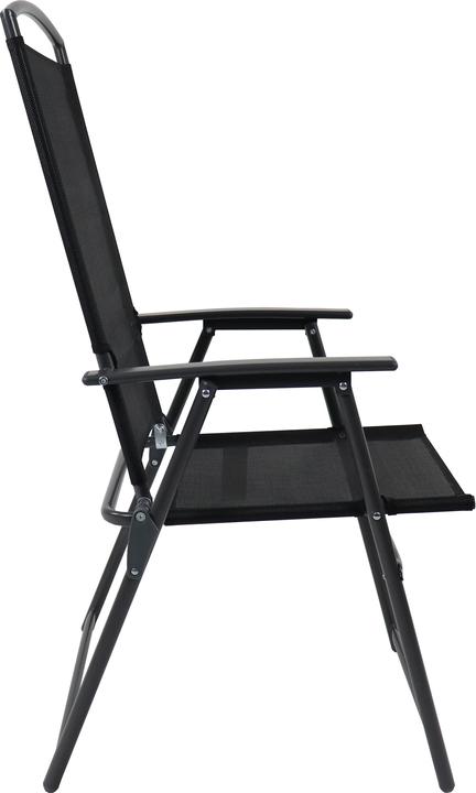 Actual product image VCM 2 pcs garden chair high chair textilene foldable
