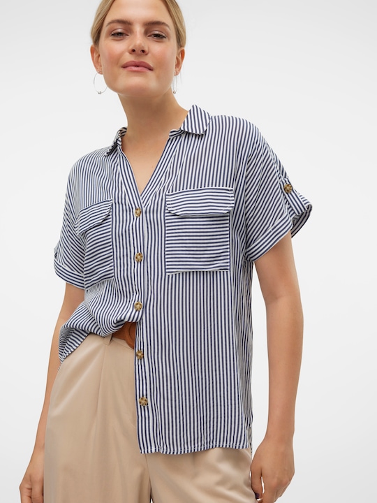 Image du produit Vero Moda Vmbumpy Ss Shirt Wvn Ga Noos (M)