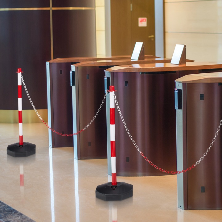 Actual product image Relaxdays Barrier posts