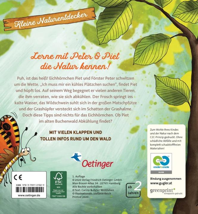 Actual product image Kühle Pfötchen für Piet (German)