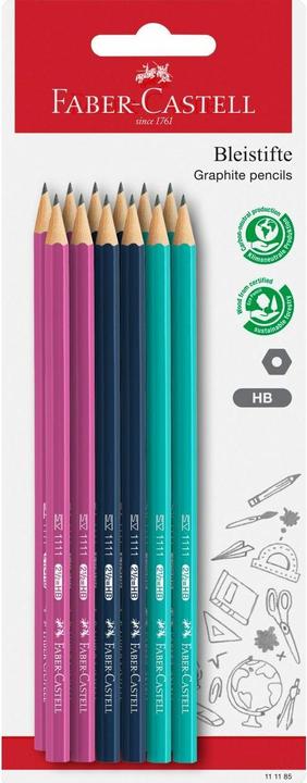 Produktbild Faber-Castell Bleistift 1111 (HB, 12 x)
