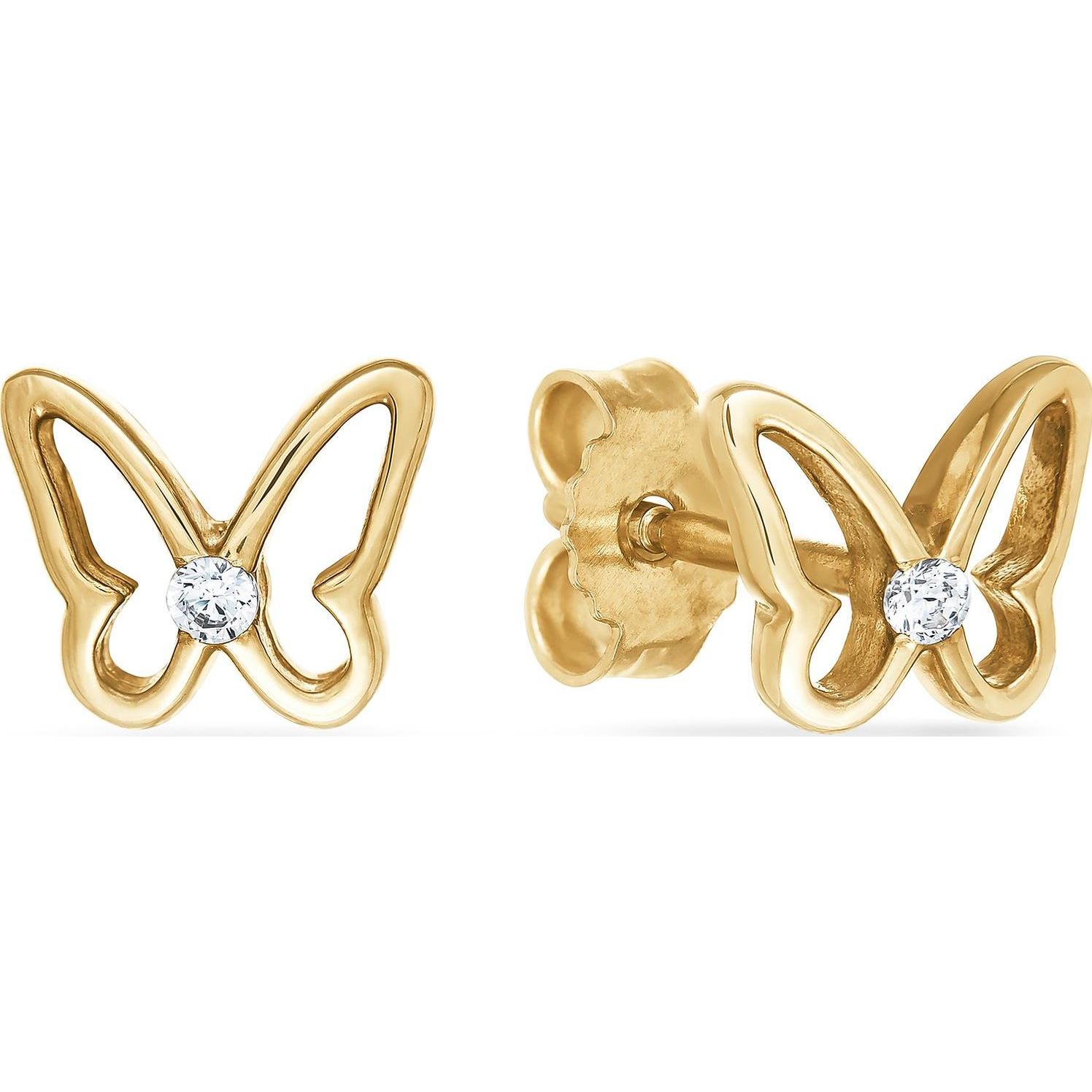 Thumbnail - Favs, Ohrringe, Ohrstecker, (375er Gelbgold)