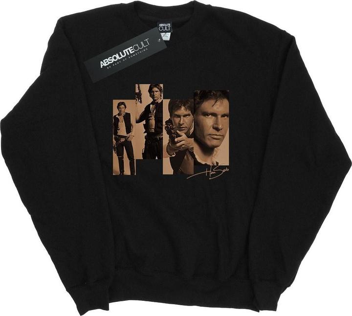 Actual product image Star Wars Mens Han Solo Photoshoot Sweatshirt (XL)