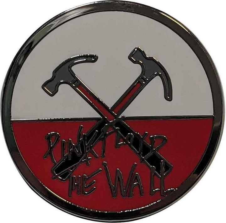 Actual product image Pink Floyd The Wall Hammers Logo Badge