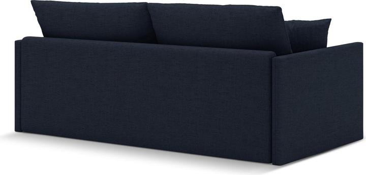 Actual product image Cosmopolitan Design Sofa With Bed Function, "Shannon", 3 Seats, Royal Blue, 209x94x87 Made in Europe (3-seater)
