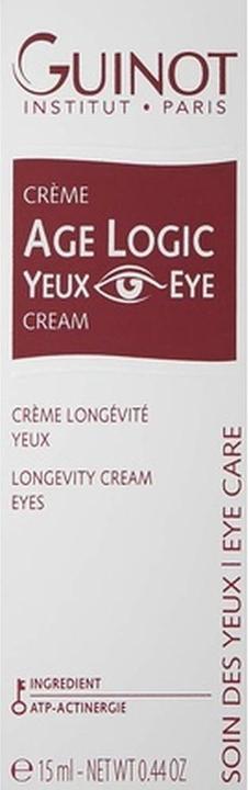 Image du produit Guinot Age Logic (Crème pour les yeux, 15 ml, Jour + nuit)