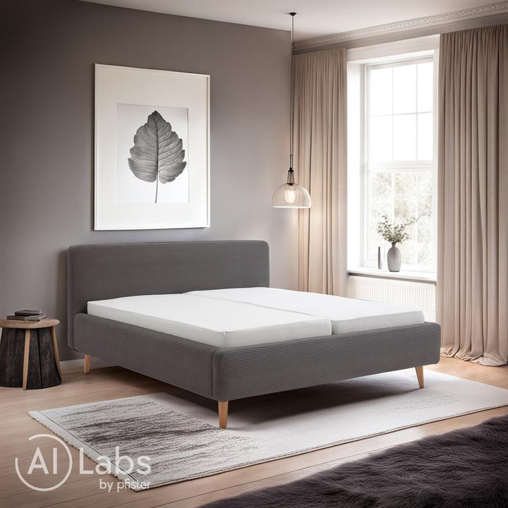 Image du produit Meise Möbel Lit rembourré Mattis avec coffre de lit (160 x 200 cm)