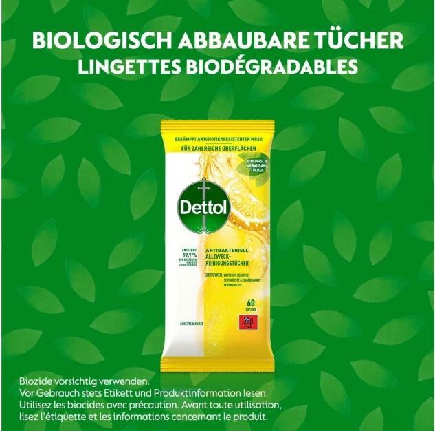 Produktbild Dettol Allzweck Reinigungstücher