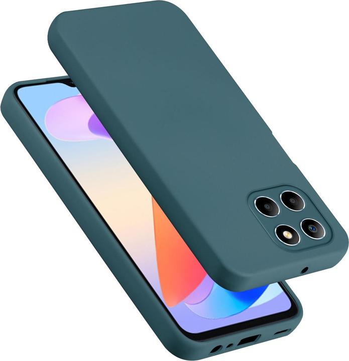 Image du produit Cadorabo Housse pour Honor x6a TPU avec protection liquide en silicone (Honor X6a)