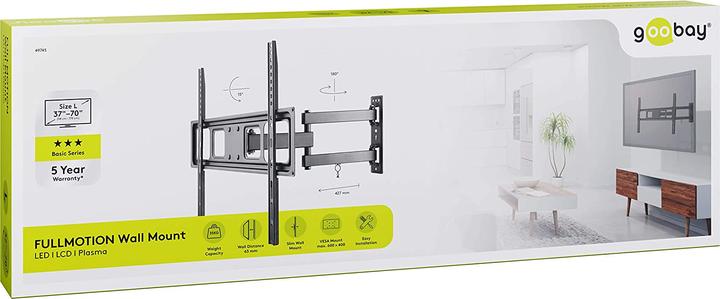 Produktbild Goobay Basic Fullmotion (Wand, 70", 35 kg)