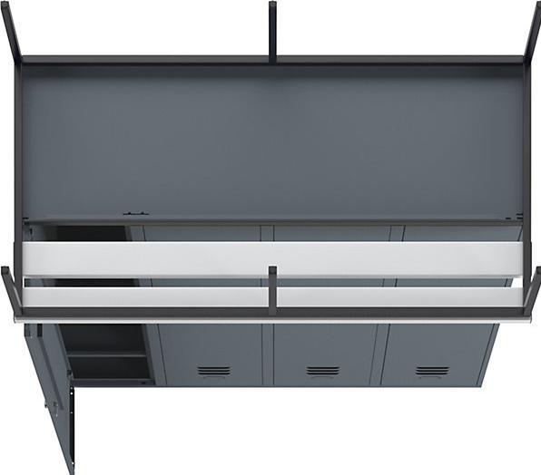 Actual product image Wolf Clothes locker with bench underneath (160 cm, 214 cm)