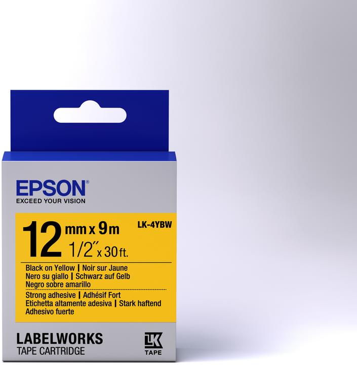 Produktbild Epson Lc-4ybw9 (1.20 cm, Gelb, Schwarz)