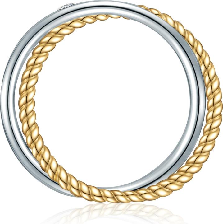 Immagine prodotto Lulu & Jane Argento sterling diamante argento/oro giallo - 33430 (52, 925 Argento)