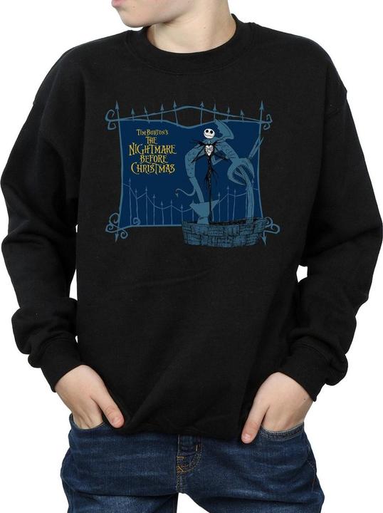 Image du produit Disney - Sweat NIGHTMARE BEFORE CHRISTMAS JACK AND THE WELL - Garçon (128)