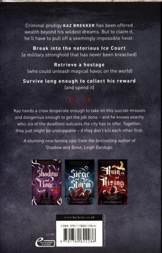 Produktbild Six of Crows (Englisch, Leigh Bardugo, 2016)