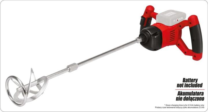 Actual product image Yato Mixer For Mortar 18v Without Battery