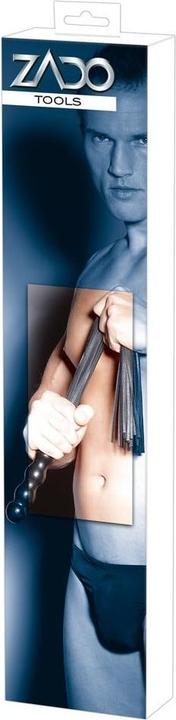 Actual product image Zado Leather whip wooden handle