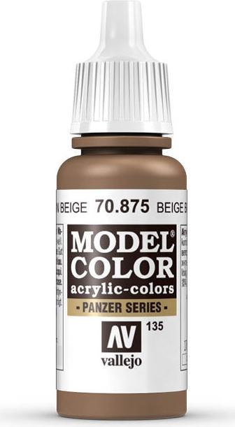 Image du produit Vallejo Couleur du modèle - Beige Brown (70.875)