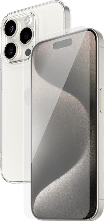 Produktbild PanzerGlass SAFE. 2-in-1-Pack iPhone 2023 iPhone 6.1 Pro (1 Stk., Apple iPhone 15 Pro)