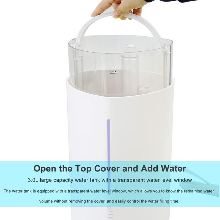 Produktbild Greenmigo Top Fill Luftbefeuchter mit Aroma Diffuser