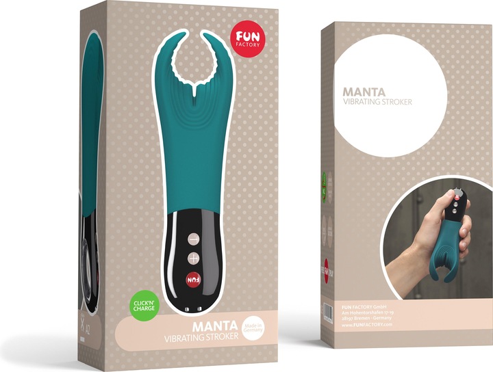 Actual product image Fun Factory Manta
