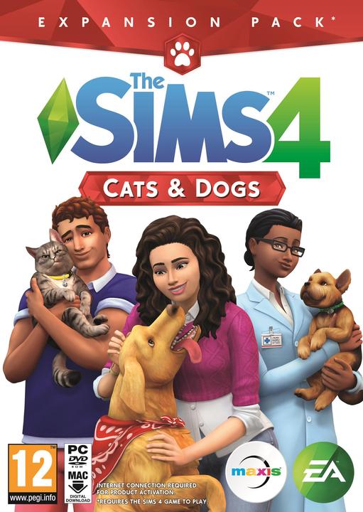Actual product image EA Games The Sims 4 - Dogs & Cats Add-On (PC, Multilingual)