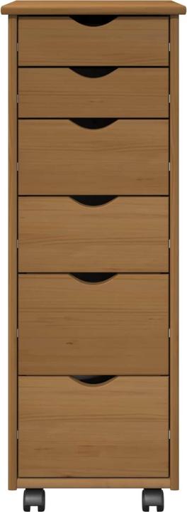 Produktbild vidaXL Rollschrank (34 x 39 x 93.50 cm)