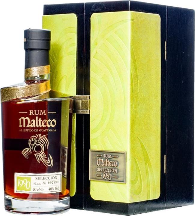 Produktbild Ron Malteco Rum Vintage 1990 (1 x 70 cl)