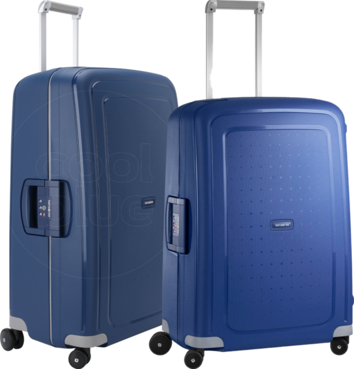 Produktbild Samsonite S'cure Spinner 69+75 cm dunkelblau (79 l)
