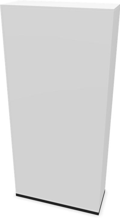 Actual product image Narbutas Choice hinged door cabinet (100 x 40 x 217 cm)