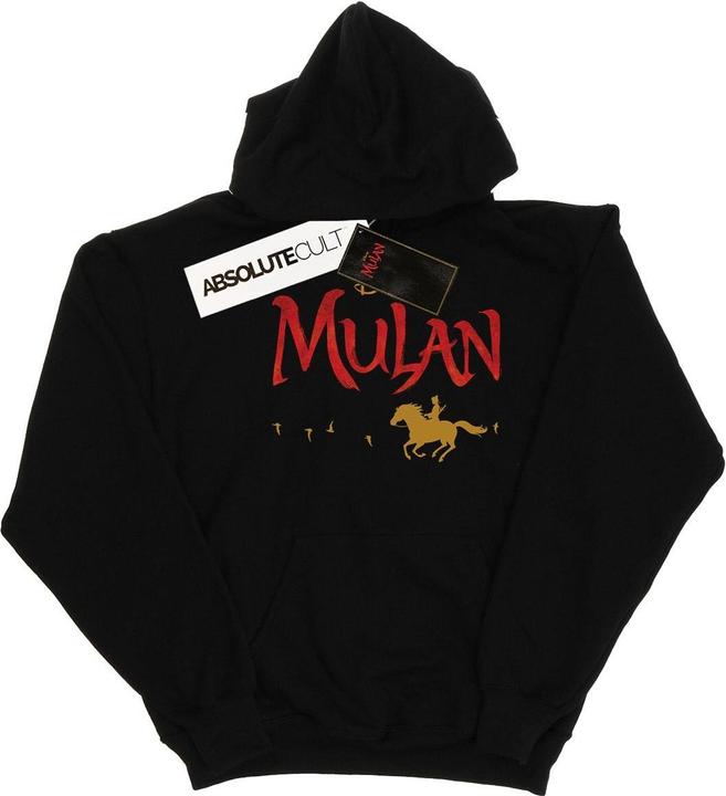 Actual product image Disney Mens Mulan Movie Logo Hoodie (5XL)