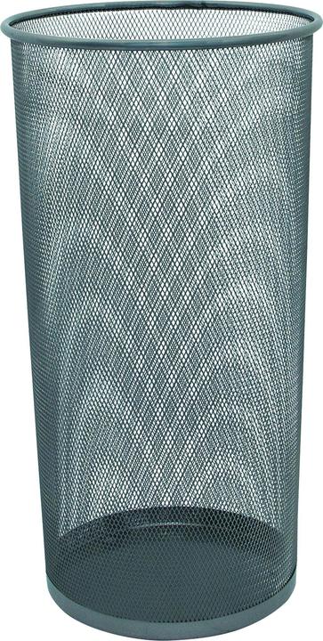 Q-Connect Umbrella stand silver (27 x 27 x 50 cm)
