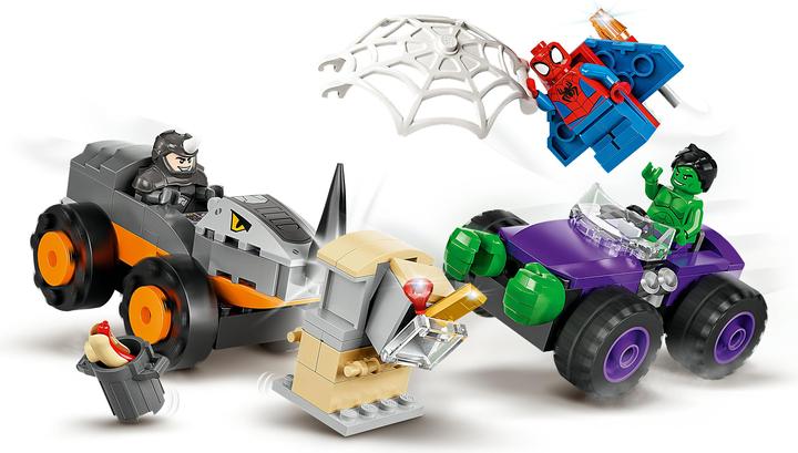 Produktbild LEGO Hulks und Rhinos Truck-Duell (10782, LEGO Marvel)