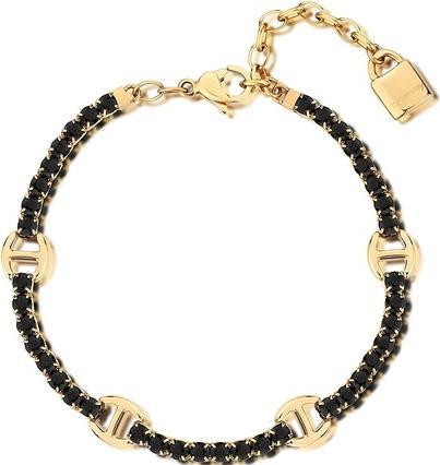 Image du produit Brosway Shiny bracelet plaqué or withack zircons Desideri BEI079