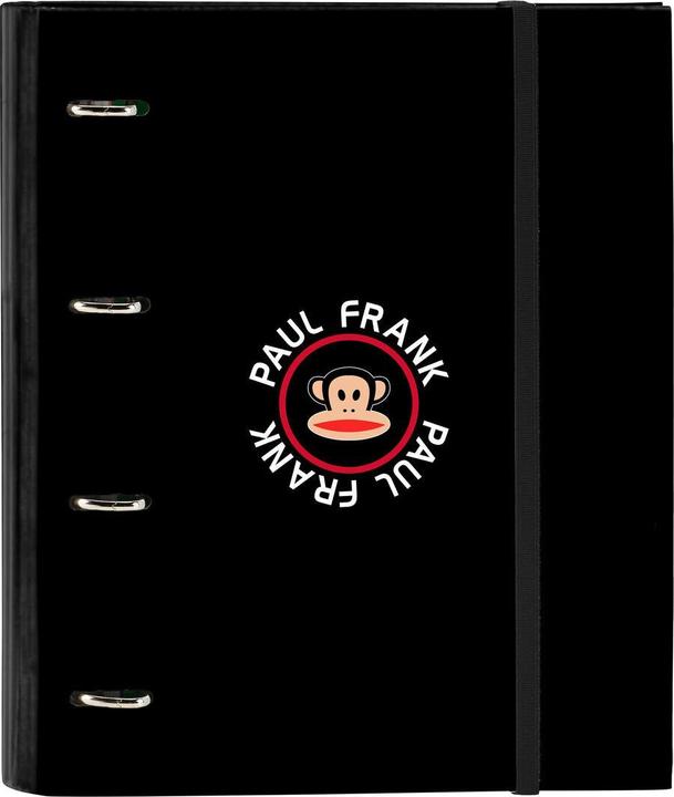 Safta Ring binder Paul Frank Campers Black (27 x 32 x 3.5 cm) (A4, 35 mm, 1 pcs.)