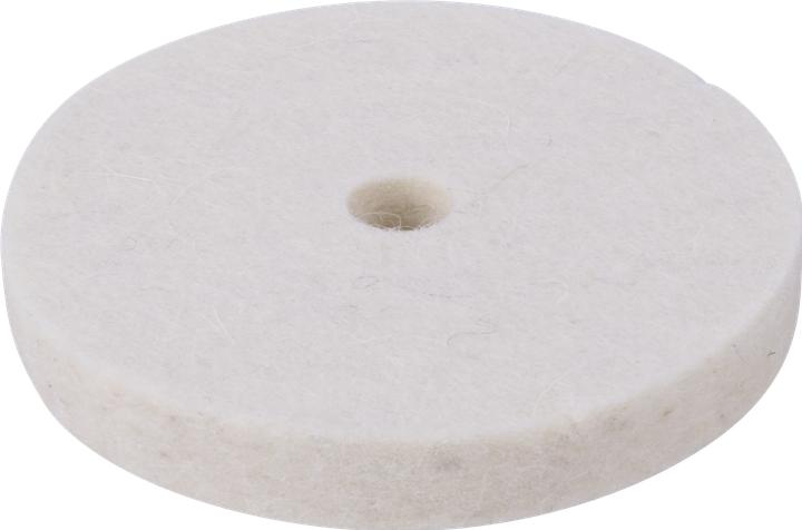 Produktbild wolfcraft 1 Polierfilzscheibe, Bohr=10mm, ø75x10mm