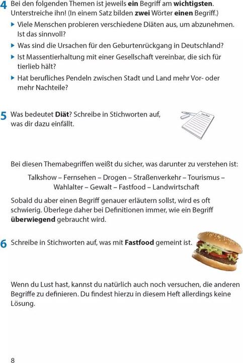 Produktbild Erörterung. Aufsatz 8.-11. Klasse (Deutsch, Gerhard Widmann, 2020)