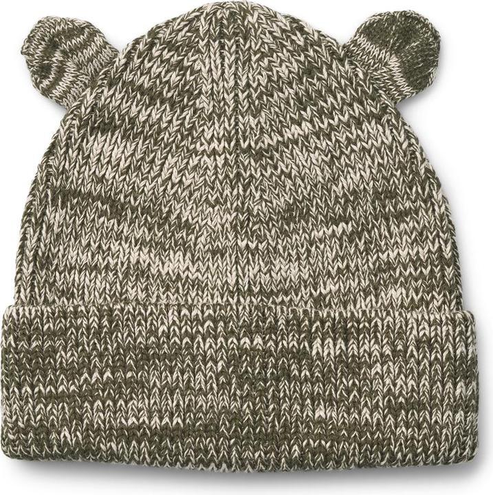 Actual product image Liewood Knitted Beanie Melange Army