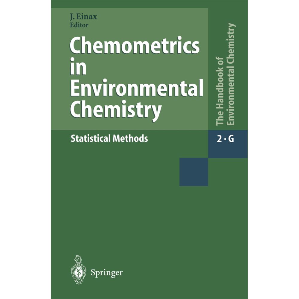 Chemometrics in Environmental Chemistry - Statistical Methods, Fachbücher von Jürgen Einax
