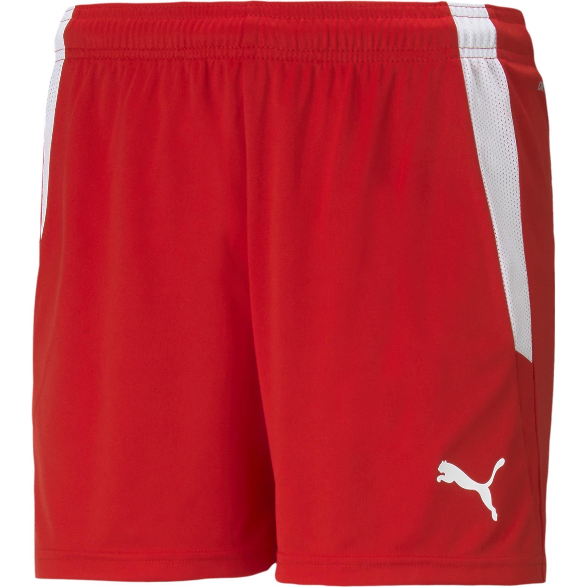 Puma, Damen, Sporthose, teamLIGA Shorts W-704936 (XL), Rot, XL