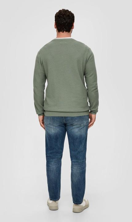 Produktbild s.Oliver Strickpullover Pullover aus Baumwolle (XXL)