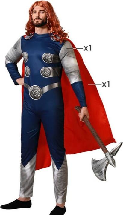 Actual product image Carnival Toys Trueno superhero costume (XXL)