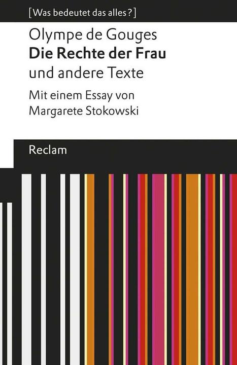 Produktbild Die Rechte der Frau und andere Texte (Deutsch, Olympe de Gouges, 2018)