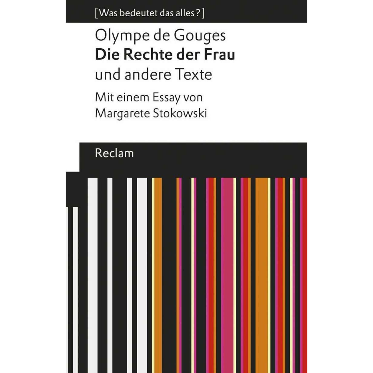 Die Rechte der Frau und andere Texte, Sachbücher von Olympe de Gouges